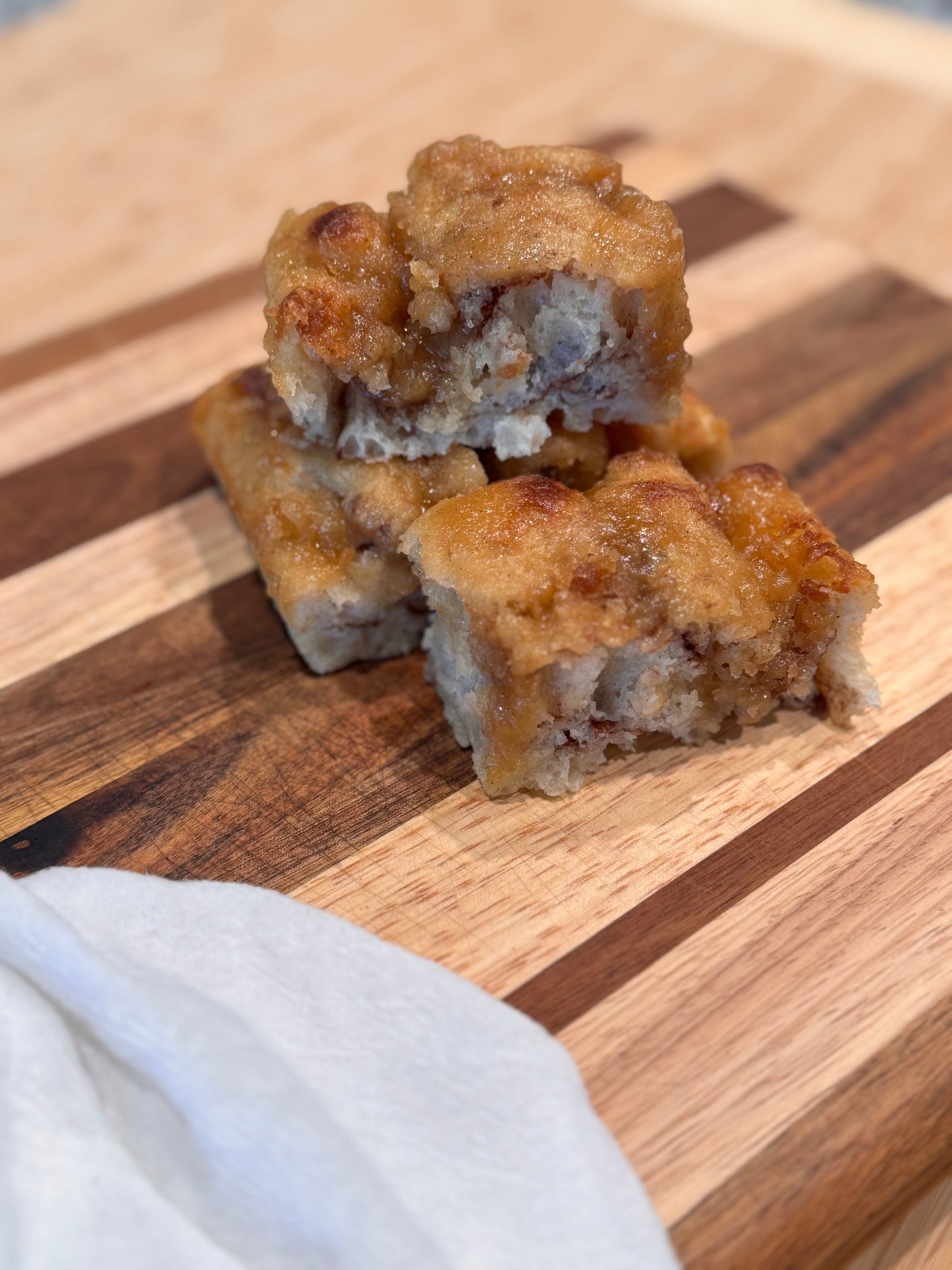 Glazed Cinnamon Focaccia