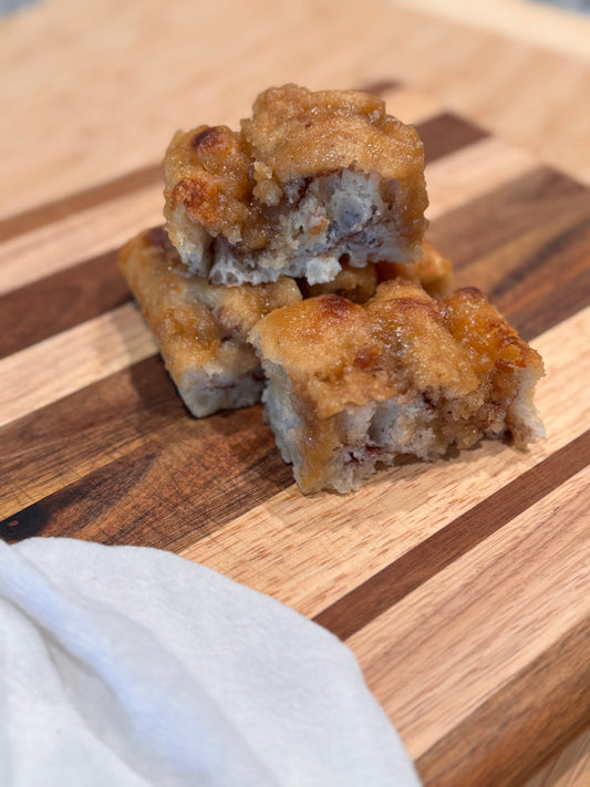 Glazed Cinnamon Focaccia