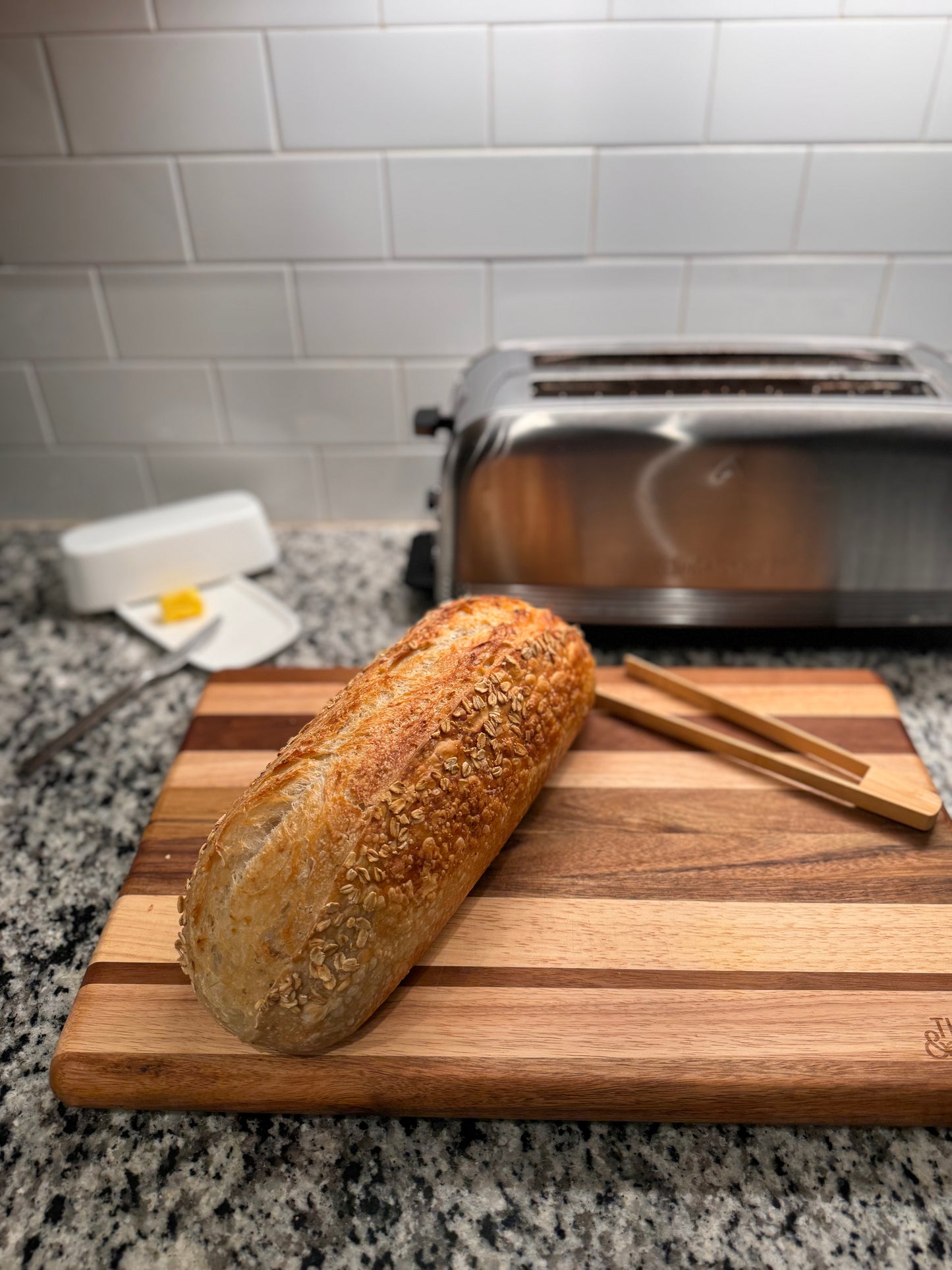 Honey oat sourdough bread from The Sour Crumb in Madison, Alabama