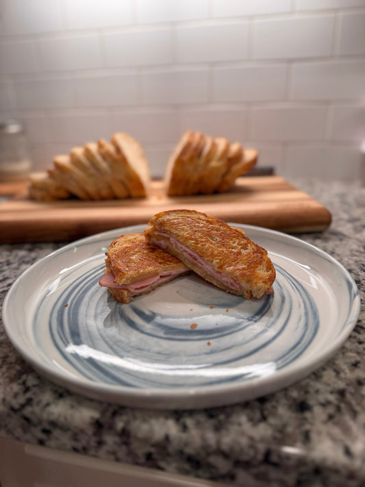 Sourdough Hot Ham & Cheese