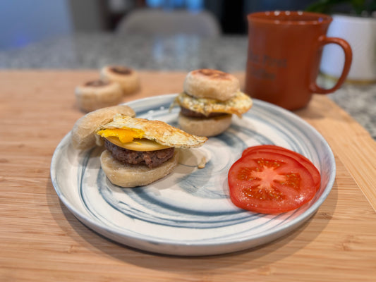 English Muffin Breakfast Sandwiches