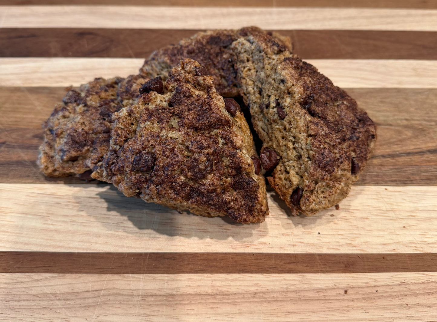 Chocolate Chip Espresso Scones