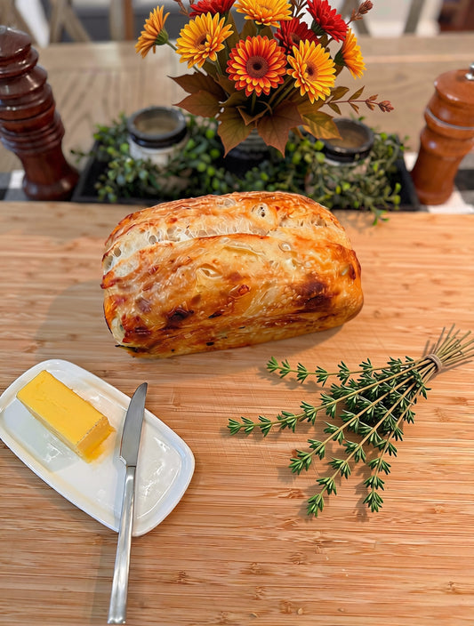 Cheddar Thyme Sourdough