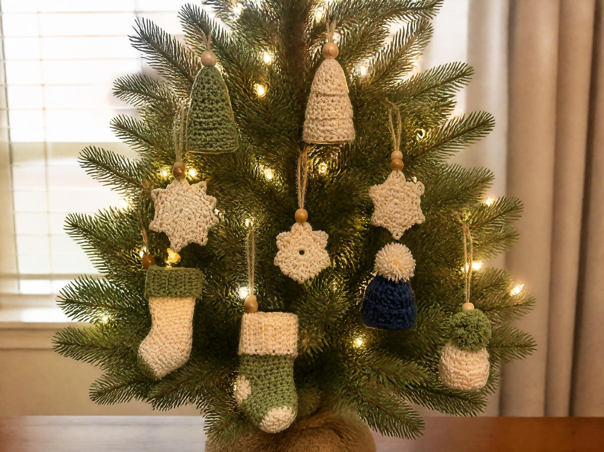 Farmhouse Christmas Ornaments