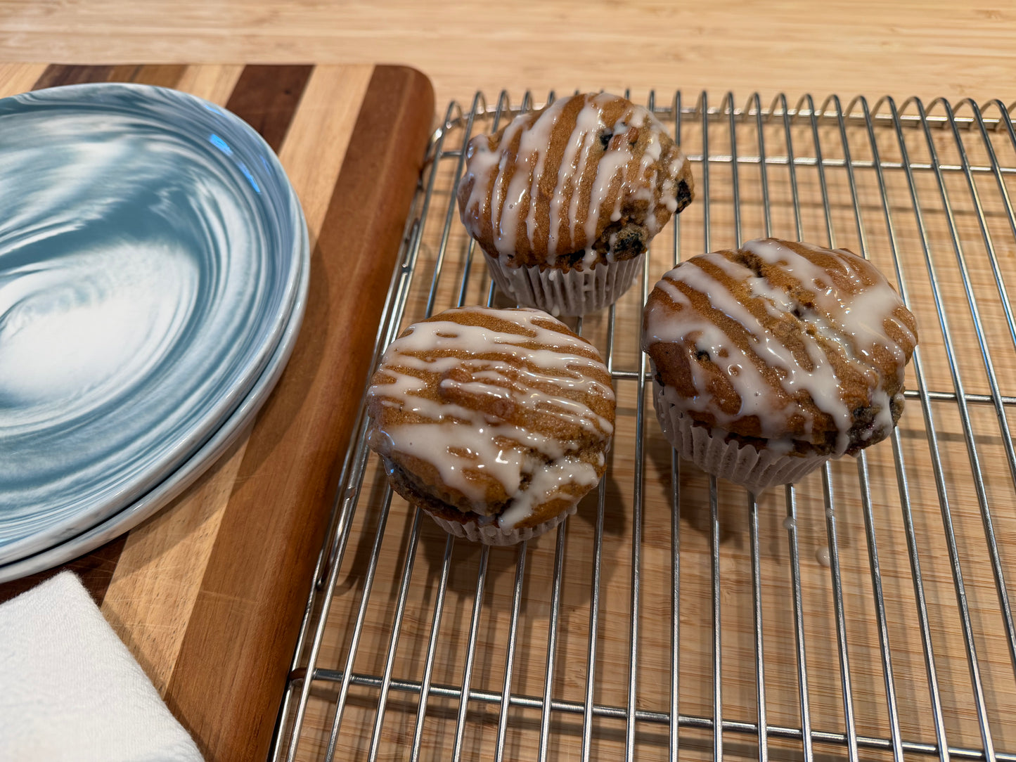 Gluten-Free Blueberry Cinnamon Muffins