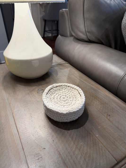 Coaster Set with Holder