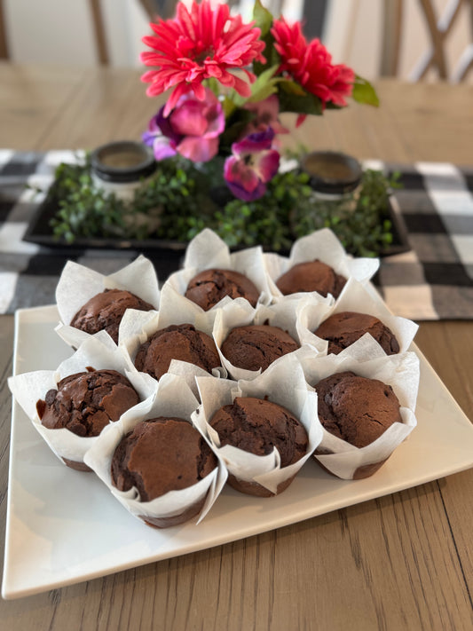 Double Chocolate Muffins