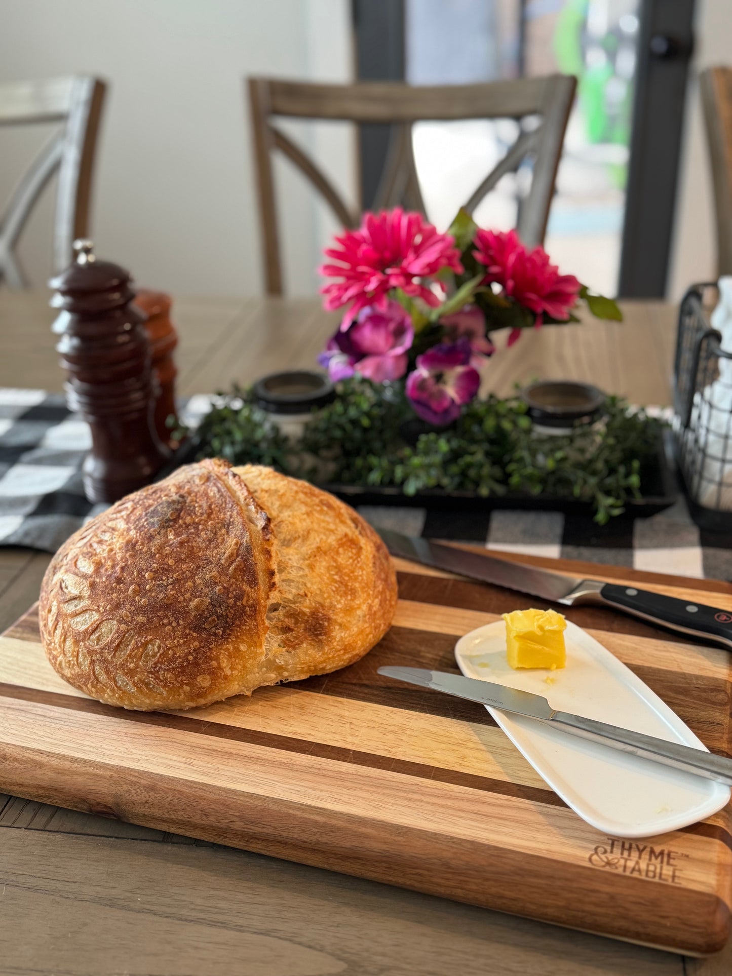 Traditional sourdough boule from The Sour Crumb
