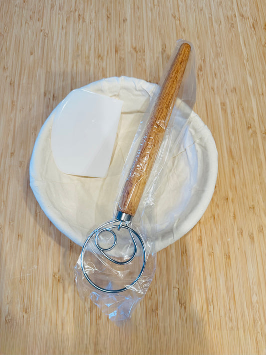 Sourdough starter toolkit from The Sour Crumb cottage bakery in Madison, Alabama